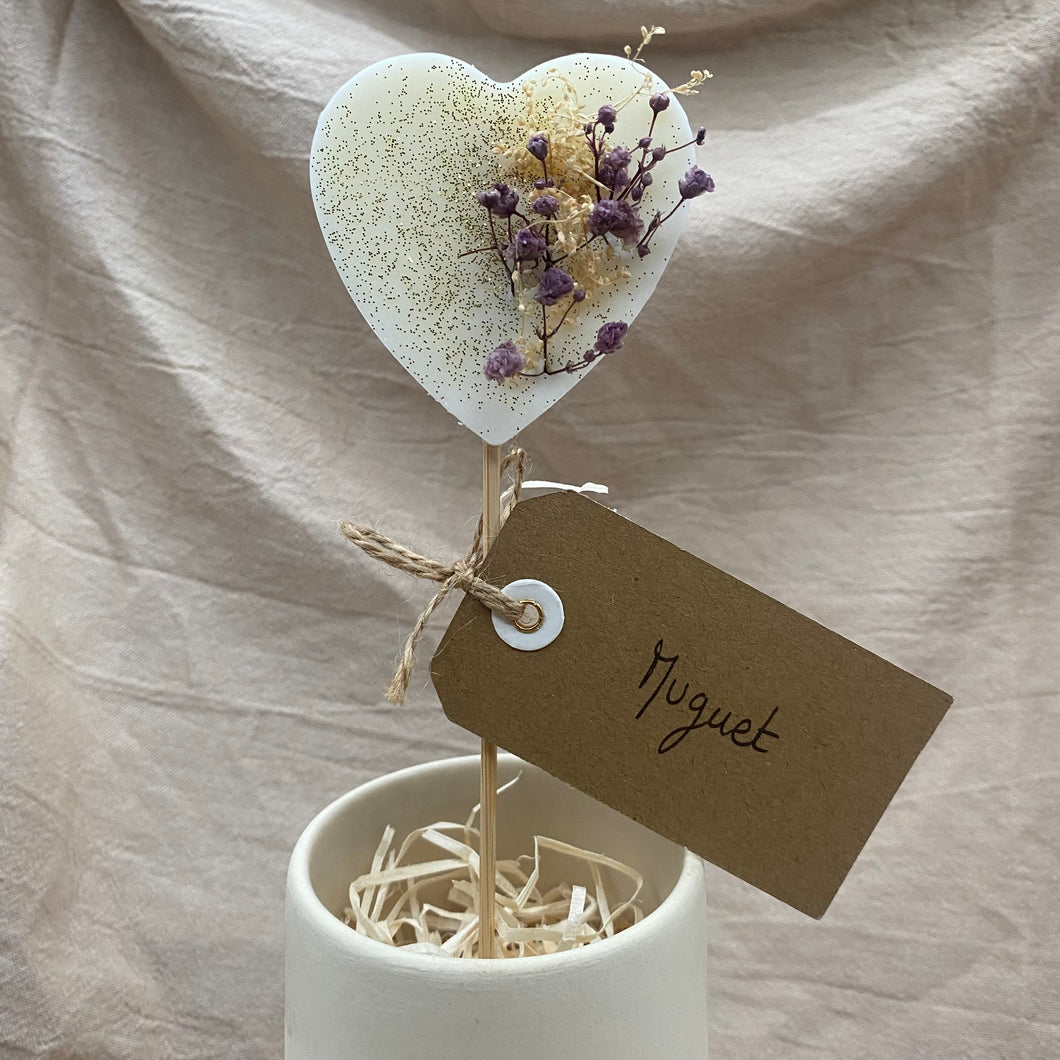 Coeur fondant Muguet